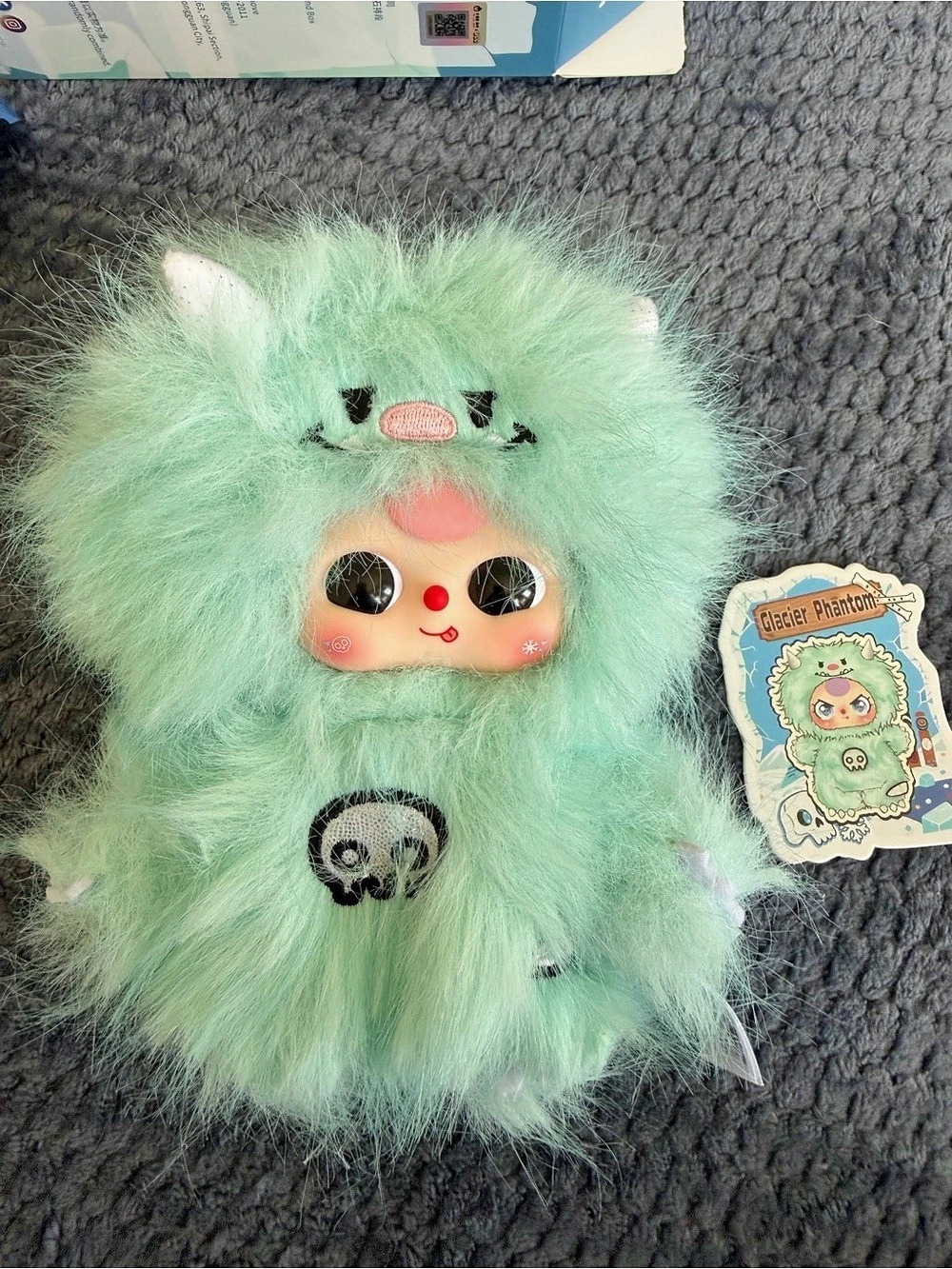 Baby Three Yeti Plush Blind Box - Glacier Phantom Green NWT